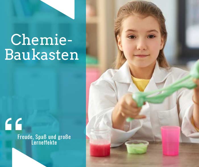 Experimentieren mit dem Chemiebaukasten depositphotos.com