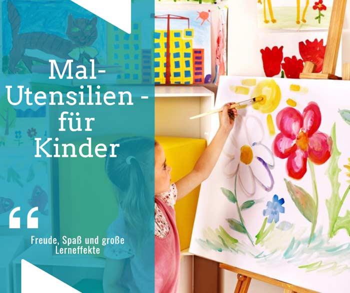 Malutensilien für Kinder depositphotos.com