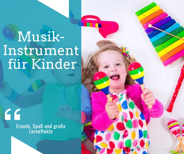 Musikinstrumente für Kinder depositphotos.com