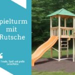 Spielturm mit Rutsche