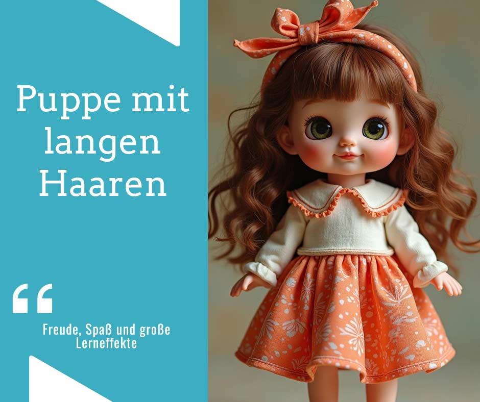 Puppe mit langen Haaren (NF)