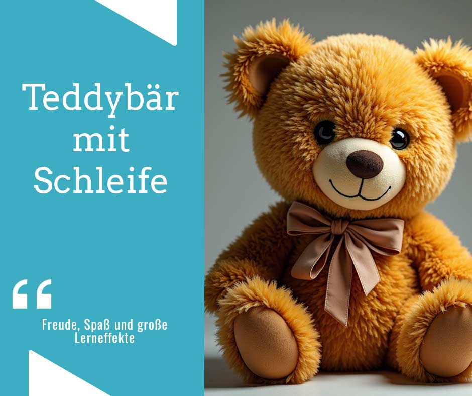 Teddybär mit Schleife (NF)