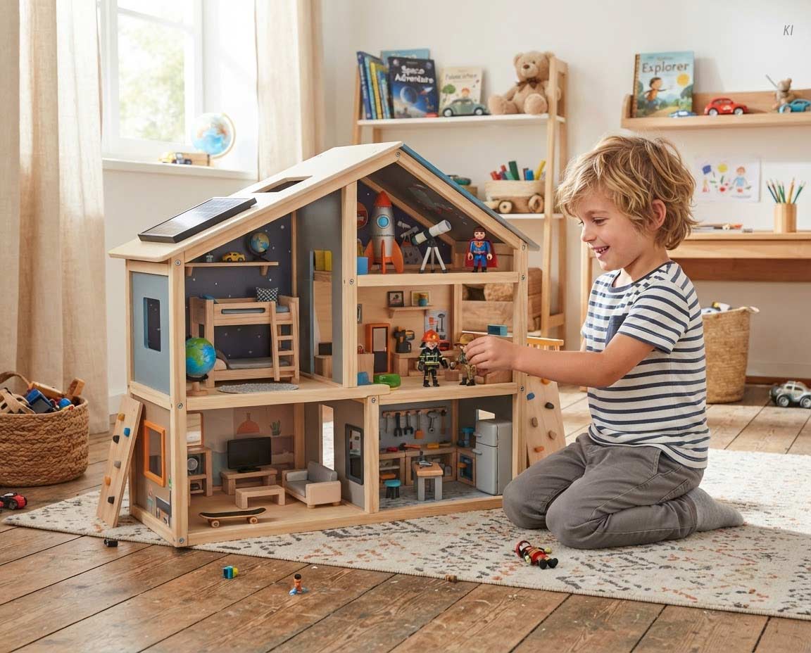 Puppenhaus für Jungs